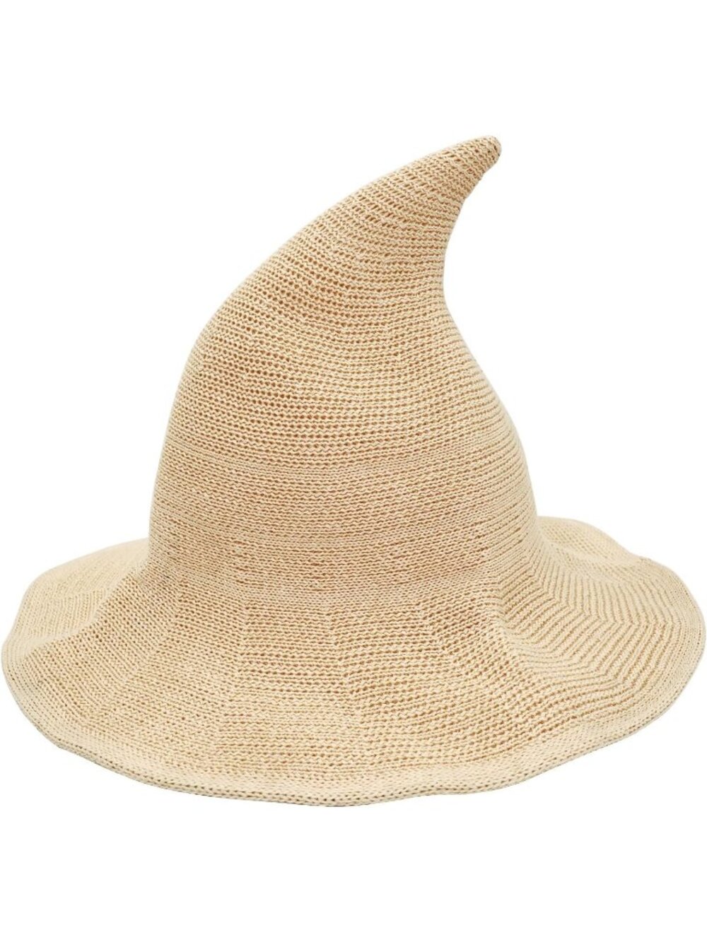 🎃Women's Beige Knitted Cap Halloween Masquerade Cosplay Costume Witch Hat